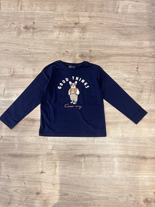 T-Shirt  m/l Blu  In Caldo Cotone Mayoral a/i 2026.