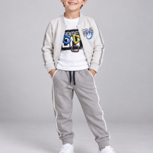T-Shirt m/l Bianca In Caldo Cotone Con Stampa a/i 2026.