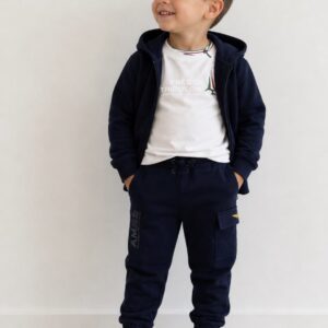 Tuta Con Zip e Cappuccio BLU In Caldo Cotone Aeronautica Militare a/i 2026.