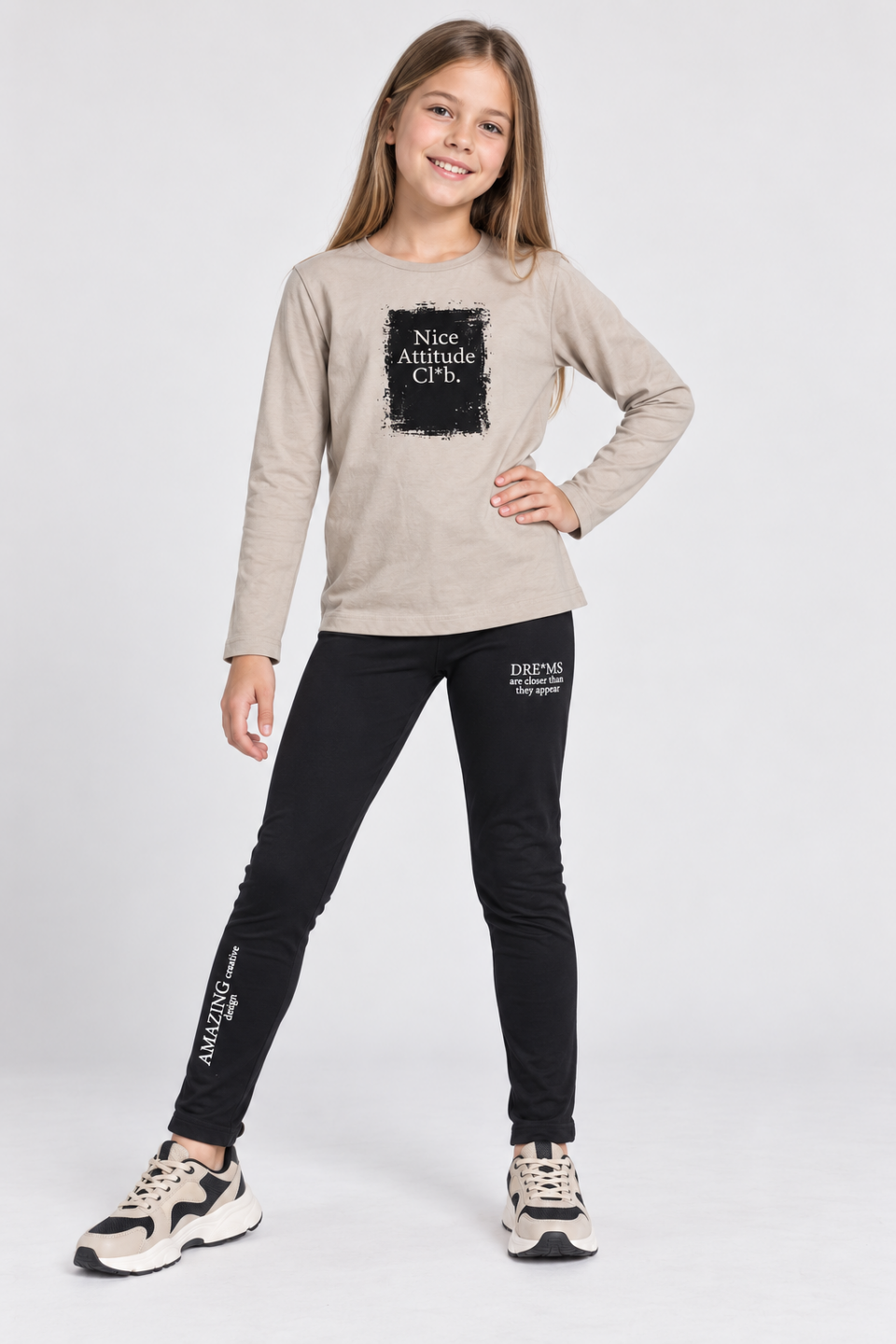 Leggings Nero iDO a/i 2026.