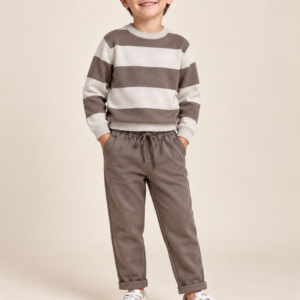 Pantalone Cioccolato Jogger Buggy Sarabanda a/i 2026.